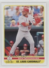 2009 O-Pee-Chee Skip Schumaker #221 0t2
