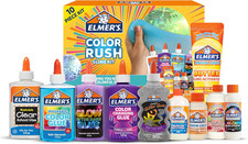 Elmer'S Color Rush Slime Kit, Includes Liquid Glue, Activator, Makes Color Chang