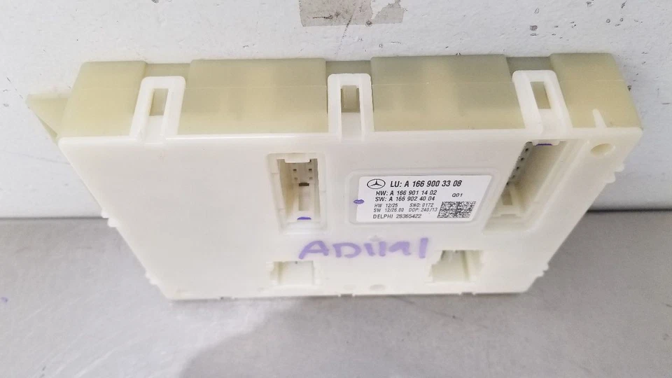 14 MERCEDES BENZ ML63 AMG X166 SEÑAL TRASERA ACTIVACIÓN SAM CONTROL 1669003308 Foto 2 de 4