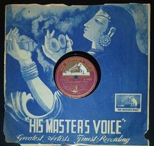 VERY RARE HINDUSTANI 78 WITH REALLY COOL O.G. SLEEVE HMV N.36884 V-