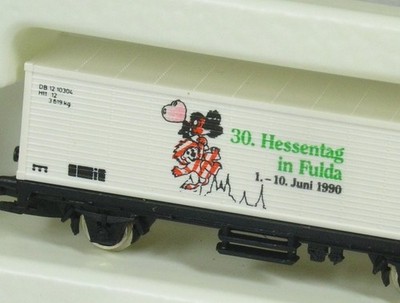 Z Containerwagen 30. Hessentag in Fulda 1990 Märklin Somo neuw. OVP