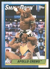 2021 Topps Heritage WWE #48 Apollo Crews 48849