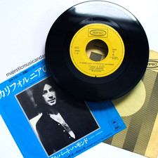 IT NEVER RAINS IN SOUTHERN CALIFORNIA 7" VINYL 45 ALBERT HAMMOND I LOVE LA HBO