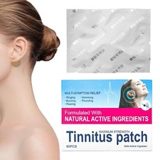 Tinnitus Relief Patch 60 Pcs Ringing Ear Patches For Discomfort Relief Hearing
