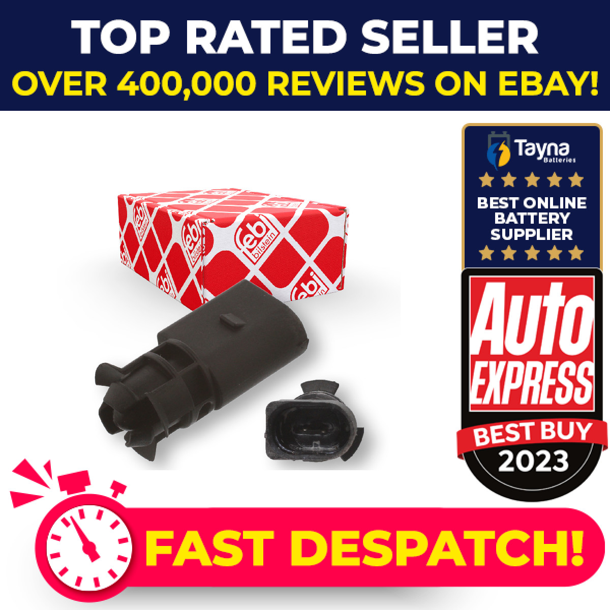 Exterior Air Temperature Sensor fits VW FOX 5Z 1.2 1.4 1.4D 05 to 11 1J0919379A