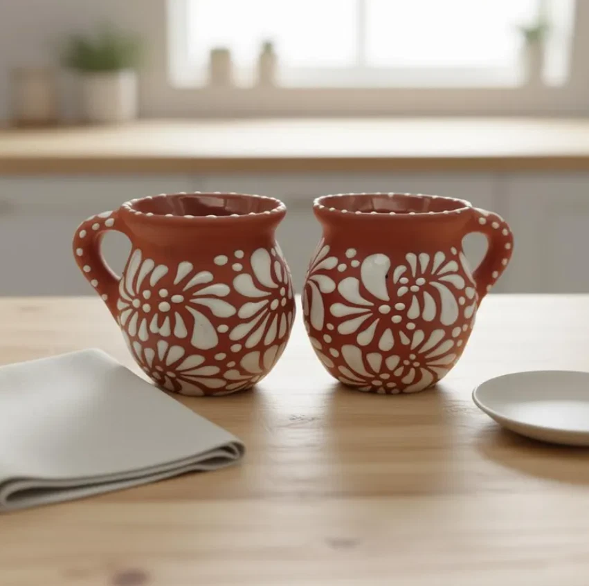 Mexican Coffee Mug In Collectible Mexican Pottery for sale | eBay