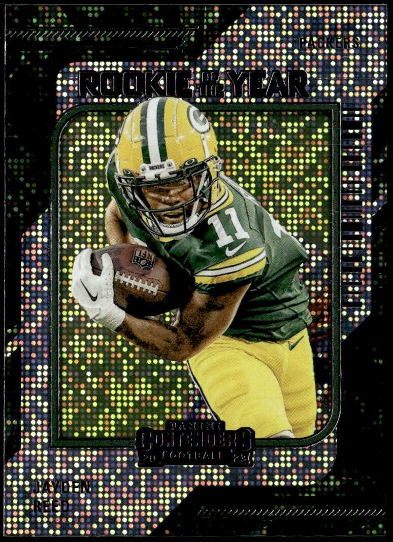 Jayden Reed Panini Contenders Rookie of the Year Contenders #13 Base