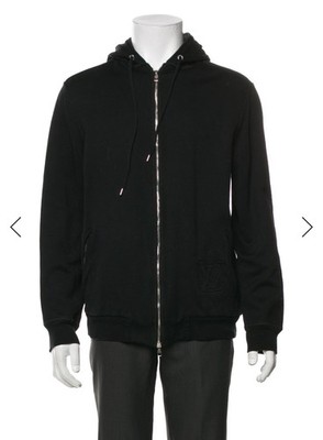 Ultra Rare Louis Vuitton Damier Graphite Black Hoodie - XL | eBay