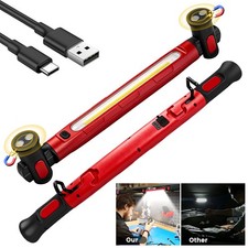 Rechargeable Magnetic 2000lm 5000mah Led Work Light Super Bright Underhood