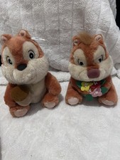 Disney Resort Chip  Dale 9.5" plush toy set
