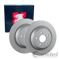 2X Jp Group Bremsscheiben Ø302Mm Voll Hinten Passend FüR Ford Focus Kuga