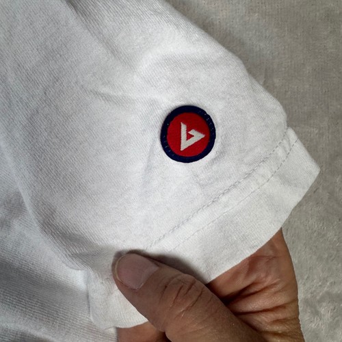 Nueva sin etiquetas Camiseta American Giant Blanca Cuello Redondo Para Hombre Hecha en EE. UU. Grande Informal - Imagen 3 de 9