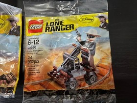 Lego Lone Ranger 30260 30261 Tontos Campfire Rangers Pump Car