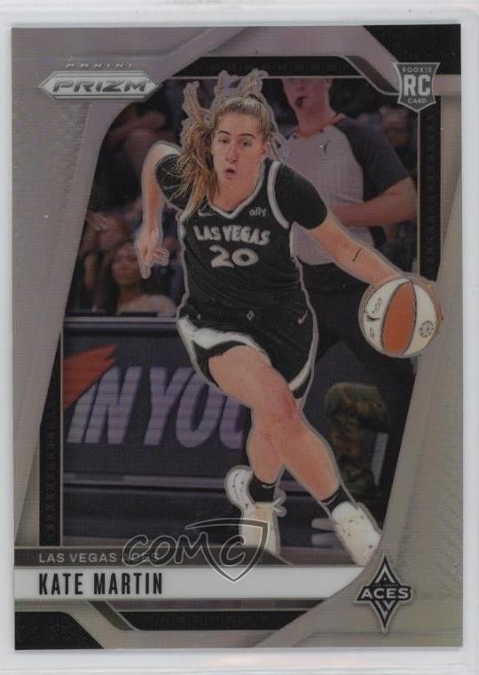 2024 Panini Prizm WNBA Silver Prizm Kate Martin #126 Rookie RC 12g7