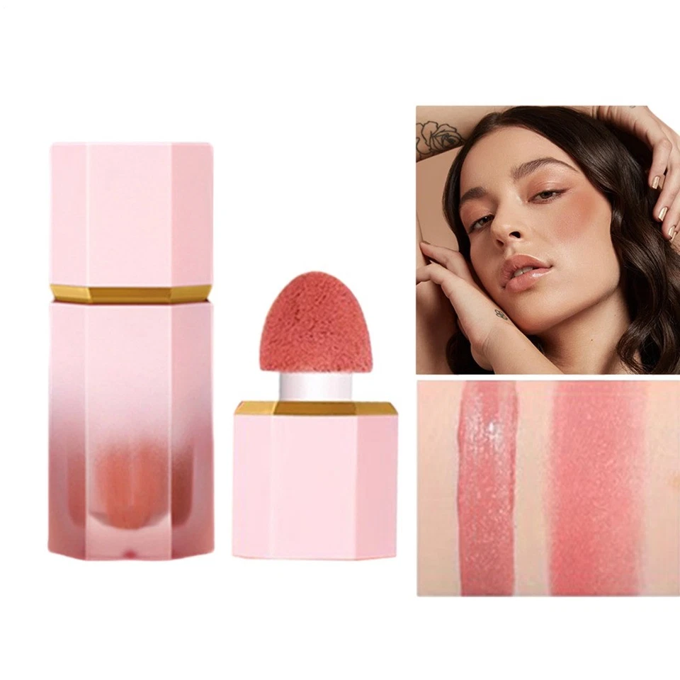 Blush For Cheeks Waterproof Non-Fading Liquid Blush Tint Face Makeup Stick - Image 2 of 4