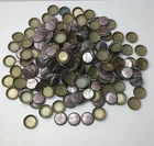 Vintage 500+ Silver Coke Coca Cola Bottle Caps -see photos -possibly unused LOT3