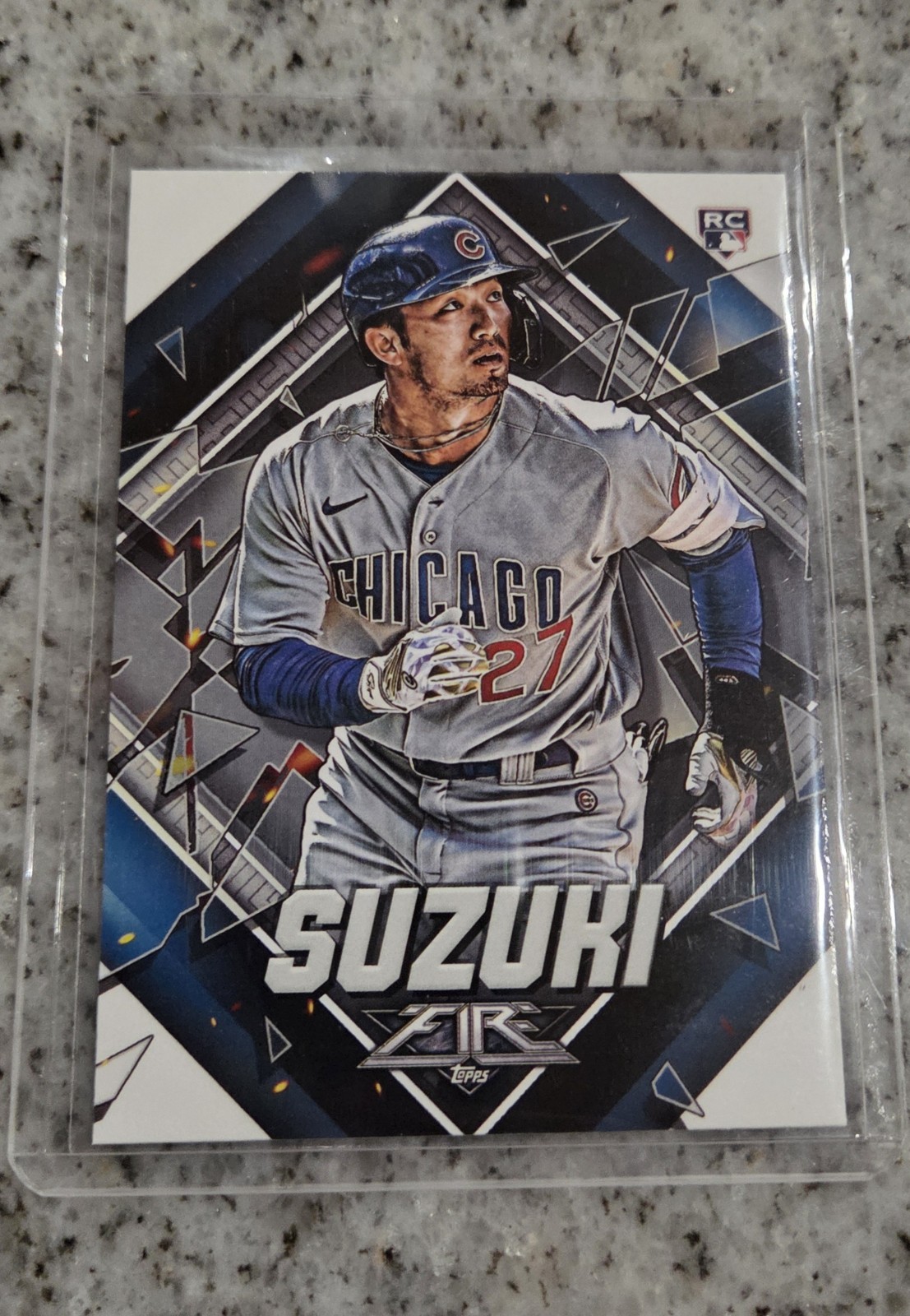2022 Topps Fire - Seiya Suzuki #74 (RC)