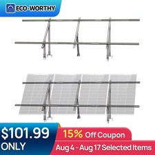 ECO-WORTHY Adjustable Solar Panel Mounting Br...