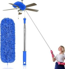 Dusters for Cleaning High Ceiling Fan, Microfiber Feather Duster with 30'' to