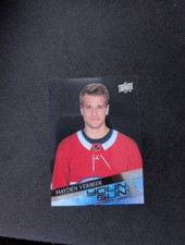 2020-21 Upper Deck Extended Rookie Clear Cut Young Guns HAYDEN VERBEEK