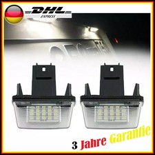 2X LED Kennzeichenleuchte Nummerschildbeleuchtung für Citroen/Peugeot 6340A3