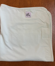 The Ollie Swaddle Adjustable Baby Wrap Mint Green Hook Loop Wrap One Size GUC