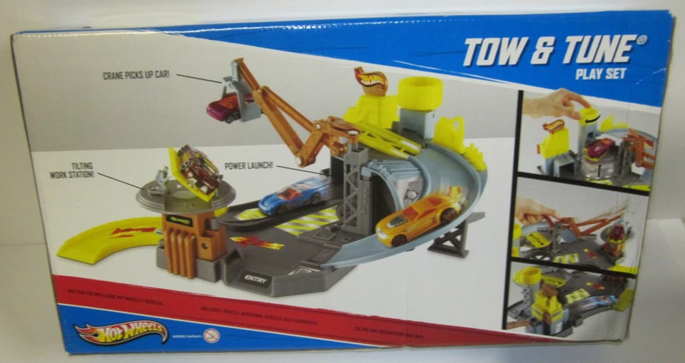 Hot Wheels 2012 grúa de remolque y afinación juego nuevo Foto 3 de 4