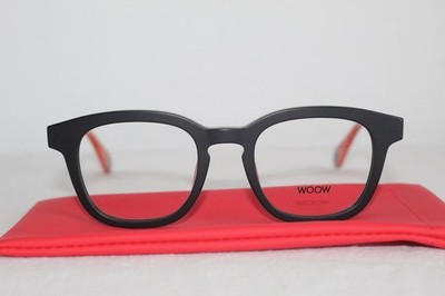 Neu: Designer Brille / optische Fassung WOOW PARIS No Brainer 2 - Kragen 100