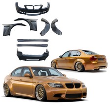 Vsaero Frp Tkyo Wide Body Body Kit 328i 335i E90 4dr For 3-series Bmw 09-11 V