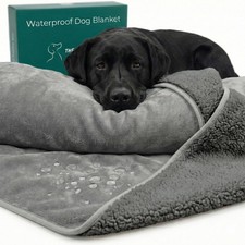 Waterproof Dog Blanket Couch Bed Car   DryGuard Core  , Premium, Washable