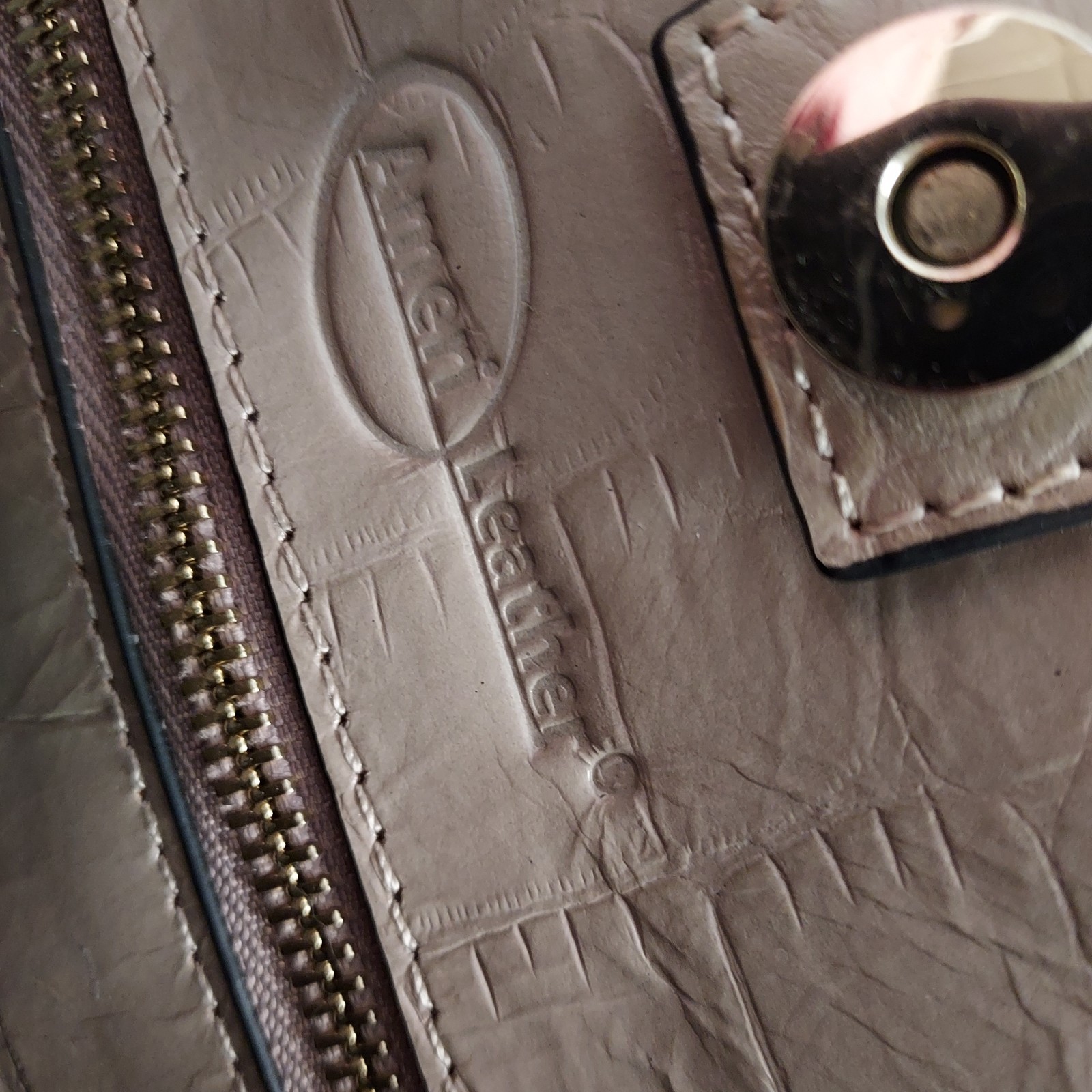 Ameri Leather Morrison Tote Bag - image 7