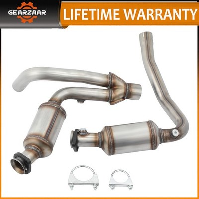 Y Pipe Fits For MITSUBISHI RAIDER New Direct Fit 2Pcs Highflow GEARZAAR