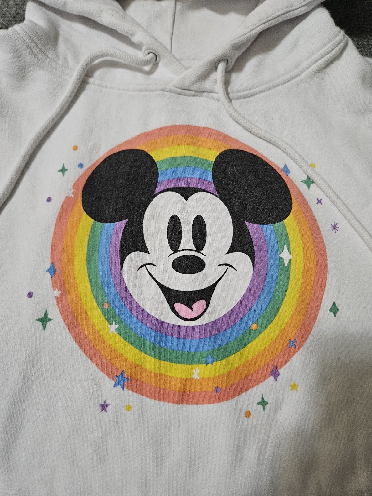 Disney Pride Collection White Pullover Hoodie Siz… - image 2