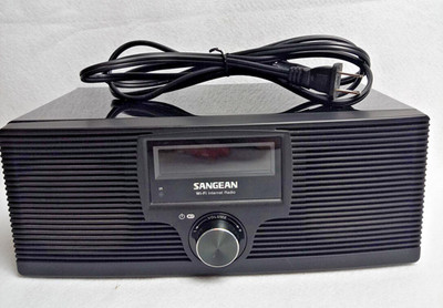 Sangean WFR-20 Internet Radio WiFi Media Player AUX Works Missing Antenna Repair