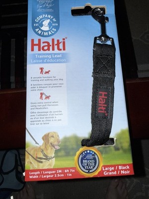 Halti Training Lead Double Ended Dog Lead for No Pull Harness or Head Collar