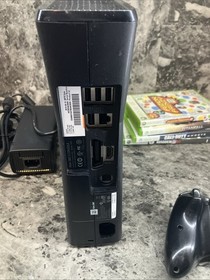 Guaranteed Work Xbox 360 S Slim 250 GB W/ 4 Games & Controller