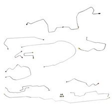 1995-99 Chevrolet Tahoe Gmc Yukon 2 Or 4 Door Complete Brake Line Kit Stainless