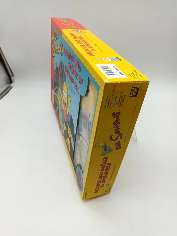Brettspiel - Die Simpsons - Drunter & Drüber in Springfield - 2000 -Anleitung f. - Bild 3 von 4
