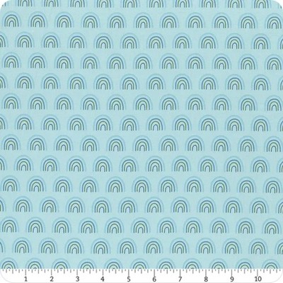 Two by Two Sky Chasing Rainbows Cotton Fabric
