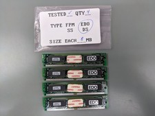 (4) Compaq 8MB EDO SIMMs, 72-pin RAM Memory S...