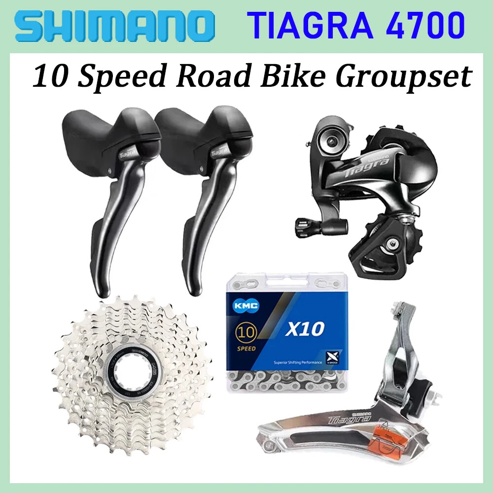 SHIMANO TIAGRA 4700 10 Speed Road Bike Groupset HG500 11 28T 32T