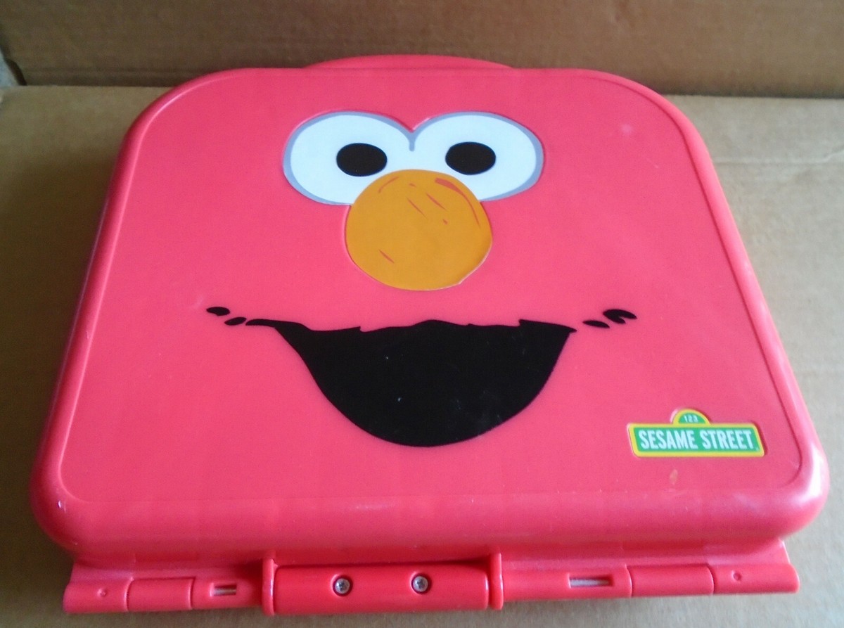 Elmo On The Go ABC Alphabet Letters Red Carrying Case Sesame