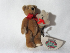Ganz Cottage Collectibles Bear 3" ARNOLD w/puppet Miniature by Lynda Kunz