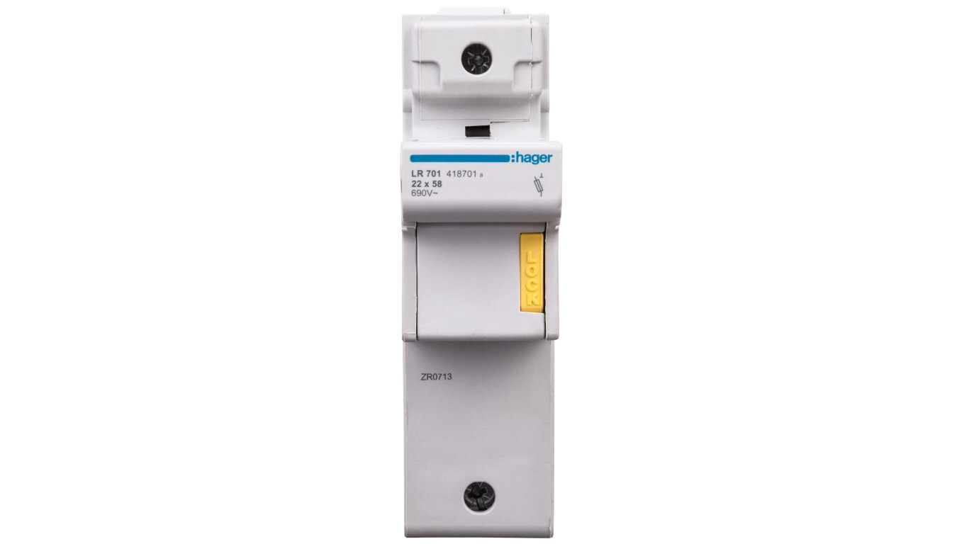 Cylindrical fuse switch disconnector 1P 22x58mm LR701 /T2UK