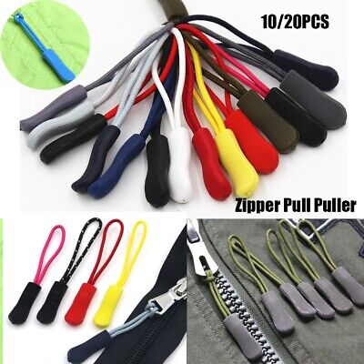 Clip Buckle Zipper Pull Ends Lock Zips Cord Rope Pullers Zip Puller Replacement