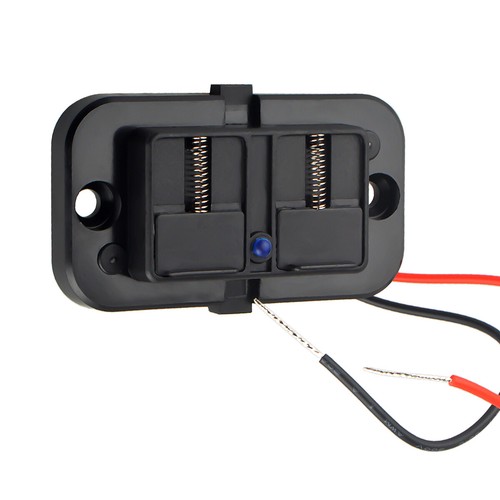 Dual USB Type C PD QC 3.0 Car Boat Fast Charger Socket Power Outlet Panel 12-24V - Zdjęcie 7 z 15