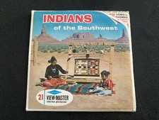 Sawyer's View-Master B721 INDIANS OF THE SOUTHWEST Circa 1962 Pressing