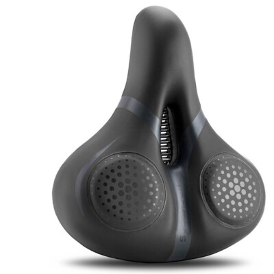 ROCKBROS Comfort Bike Seat,Wide Bicycle Saddle Memory Foam Padded