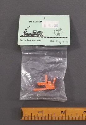 Vintage NIP Kramer Products HO Metal PALLET JACK V16 IOP ORANGE