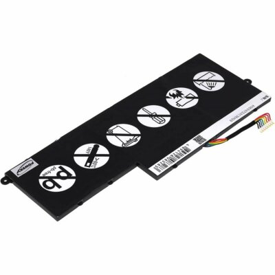 Akku für Acer Typ AC13C34 11,4V 2640mAh/30,1Wh Li-Ion Schwarz